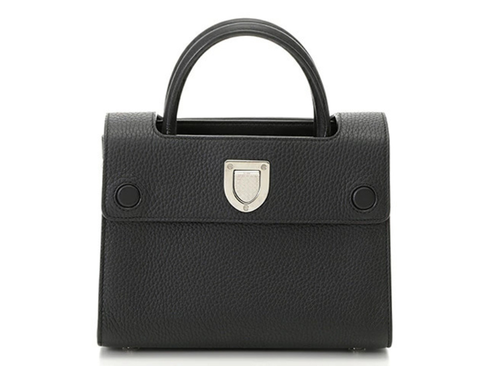 Christian Dior Ever Shoulder Bag Black Calfskin